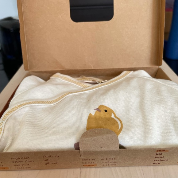 Organic Cotton Kimono-Style Onesie 3-6 months - Picture 3 of 9